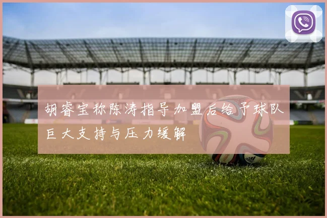 胡睿宝称陈涛指导加盟后给予球队巨大支持与压力缓解